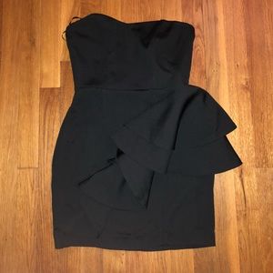 Strapless Black Dress